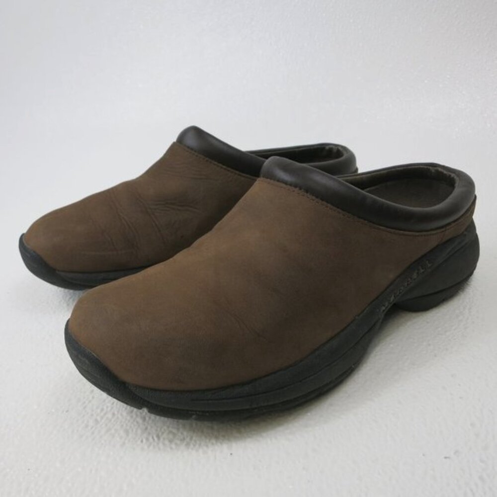 Merrell Performance Dark Brown Footwear Mules Shoes Women's Comfort Footwear 9